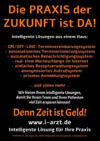 Das online Terminverwaltungssystem für Ihre Praxis